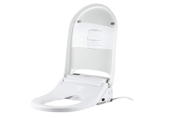 Euroto Smart Toilet Bidet Luxe Elongated, Unlimited Warm Water, Toilet Seats Adjustable Heated Seat, Dual Memory, Water Dual Nozzle Feminine Wash, Wireless Remote Control, Nightlight, 2020 Model - Image 9