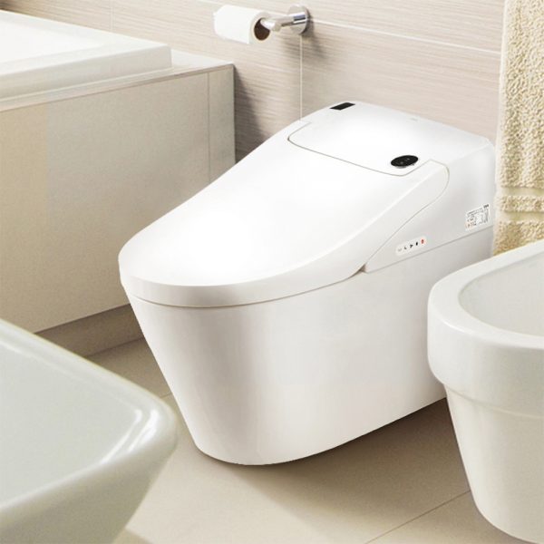 Euroto One-Piece Dual Flush Toilet with Integrated Bidet, Integrated Bidet and Toilet EUT3828 - Image 7