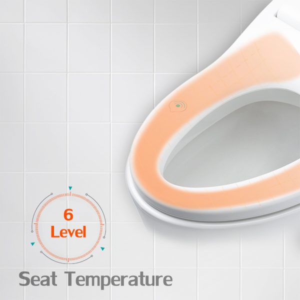 Euroto One-Piece Dual Flush Toilet with Integrated Bidet, Integrated Bidet and Toilet EUT3828 - Image 5