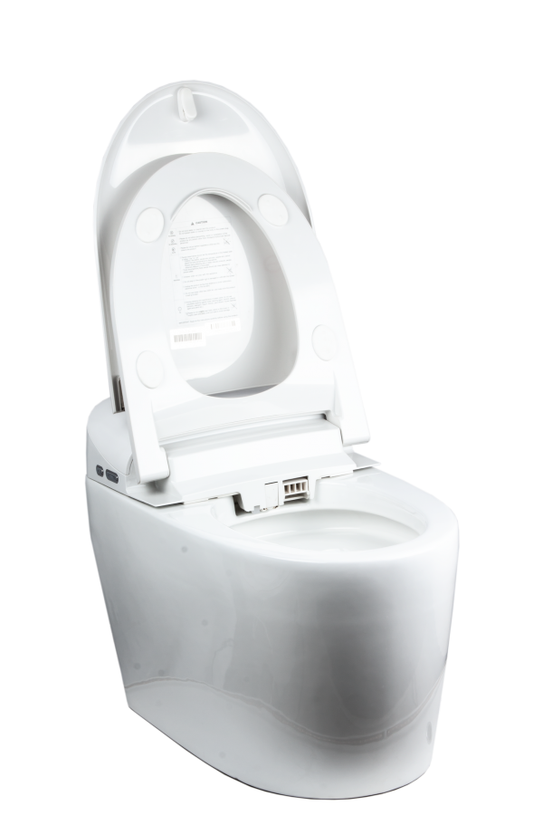 Euroto 3858 - 2021 New One-Piece Dual Flush Toilet with Integrated Bidet, Integrated Bidet and Toilet EUT3858 - Image 3
